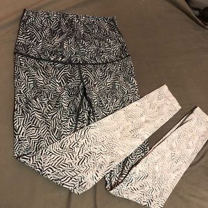 Lululemon Wunder Under Leggings (Dazzle Nulux)